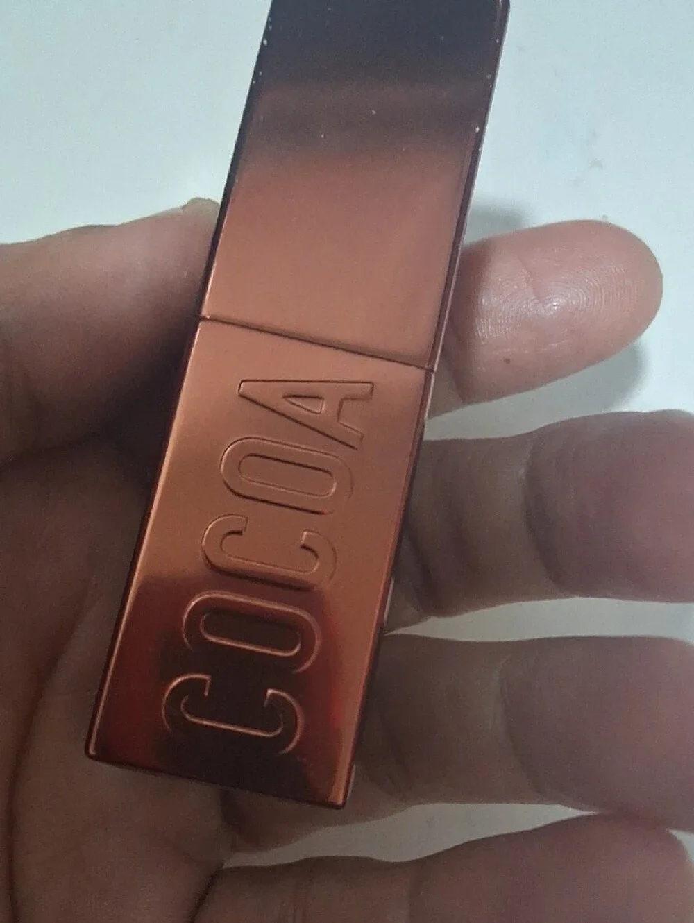 Too Faced Cocoa Bold Em-Power Cream Lipstick Chocolate Lava